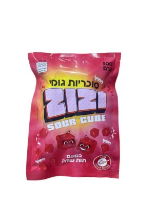 Sour zizi gummy strawberry flavor 500gr